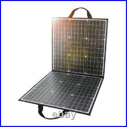 Foldable Solar Panel 100W 18V For Portable Power Supply/Outdoor/Camping/Garden