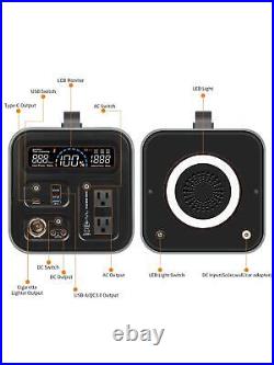 GOFORT Portable Power Station 550Wh 600W (Peak 1000W) Pure Sine Wave