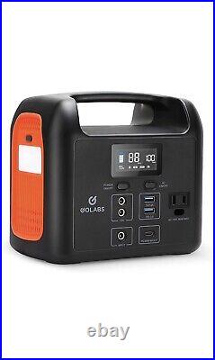 GOLABS R150 Portable Power Station, 204Wh LiFePO4 Battery with 160W AC Orange