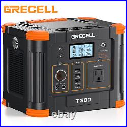 GRECELL Portable Power Station 330W Solar Generator Fast Charging Emergency