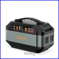 Gofort 330W Portable Power Station, 299Wh Solar Generator Backup Power Supply