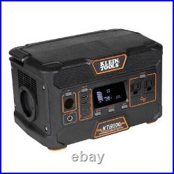 Klein Tools KTB500 Portable Power Station, 505 Wh, 500W, up to 1000W Pure Sine