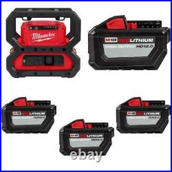 Milwaukee 2845-20 M18 Power Supply with 48-11-1812 M18 HD12.0 Battery-4 Pack