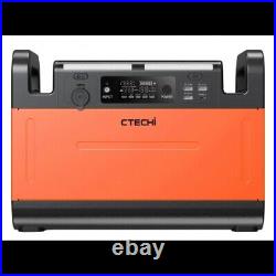 New CTECHi GT1500W Solar Generator 1210Wh LiFePO4 Battery Portable Power Station