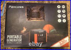 PAXCESS Portable Camping Generator 330With78000mAh Power Station Battery, NEW