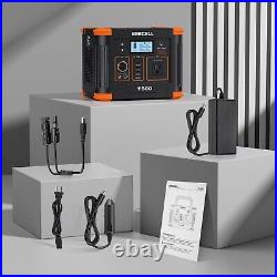 Peak 600W Portable Power Station Pure Sine Wave Solar Generator Lithium Battery