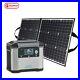 Portable 1500WithMAX 3000W Solar Power Supply 1008Wh + Foldable 100W Solar Panel