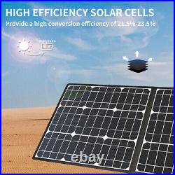 Portable 1500WithMAX 3000W Solar Power Supply 1008Wh + Foldable 100W Solar Panel