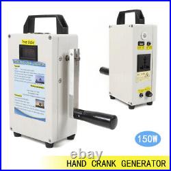 Portable Hand Crank Generator Emergency Power Supply USB Phone Car Charging Sale