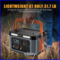 Portable Power Station 1500W 1598Wh Energy Storage Power Supply Solar Generator