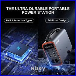 Portable Power Station, 240Wh Lifepo4 Generators for Home Use, 240W Emergency