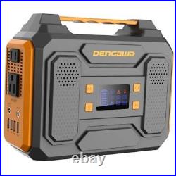 Portable Power Station 250Wh, Laptop Charger Lithium Battery Power Yellow