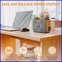 Portable Power Station 250Wh, Laptop Charger Lithium Battery Power Yellow