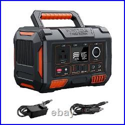 Portable Power Station 300W 260Wh Solar Generator for Camping Travel Emergency