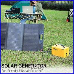 Portable Power Station 300W 288Wh LiFePO4 Battery Solar Generator for Outdo