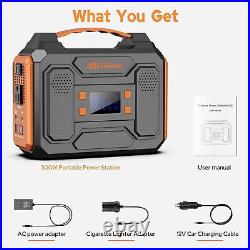 Portable Power Station 300W Solar Generator 280Wh (without Solar Panel) 11