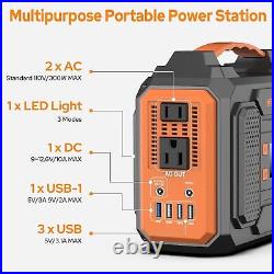 Portable Power Station 300W Solar Generator 280Wh (without Solar Panel) 11