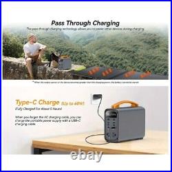 Portable Power Station 320Wh, 240W Emergency Battery Backup Power Supply