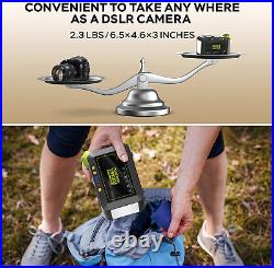 Portable Power Station 88Wh Camping Lithium Battery Solar Generator Fast Chargin