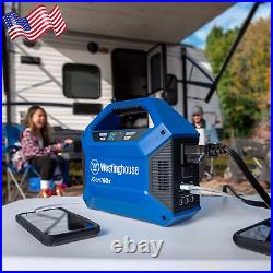 Portable Power Station & Solar Generator Pure Sine Wave AC Outlet 155Wh USA ONLY