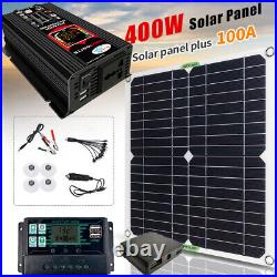 Portable Solar Power Inverter Generator Charging Station Supply Energy Storage