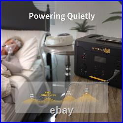 Powerness 1000W Portable Power Station Solar Generator Home Backup Emergency