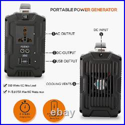 Rechargeable Battery Portable Power Generator 222-Watt