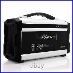 SereneLife Rechargeable Battery Portable Power Generator 222W Solar Panel