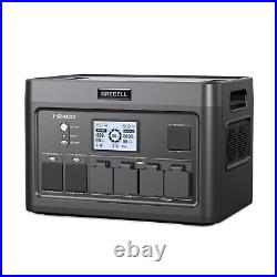 Solar Generator 2400W Portable Power Station 1843Wh Battery Supply with 11 Outlets