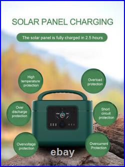 Solar Generator Outdoor Power Bank Portable Solar Power Station Portable Supply