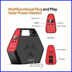 Solar Power Station with Solar Panel, 36900mAh/146Wh/100W Portable Smal