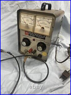 Vintage Motorola Regulated Transistorized Portable DC Power Supply Tek-23